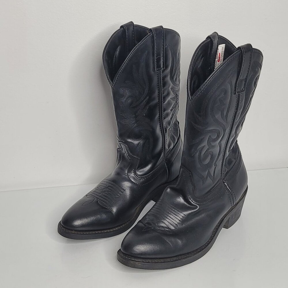 Cody James MISMATCH Design Print Mens Cowboy Boots Western 9EE Black CJ4240 READ
